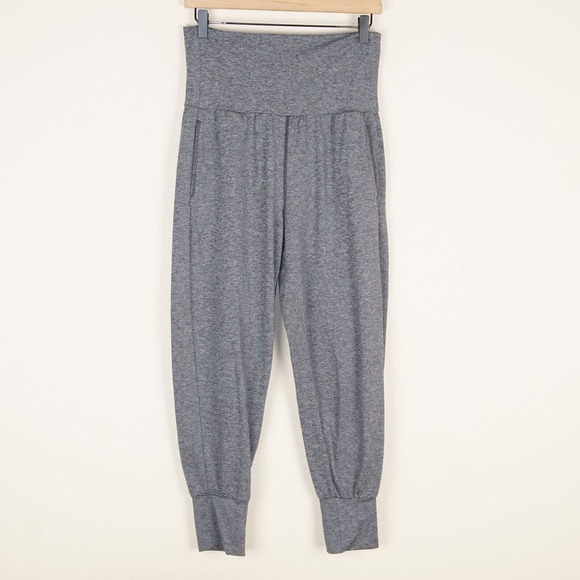 aerie Pants - Aerie Real Soft Jogger Foldover Waist Heather Gray Joggers Womens Sz M